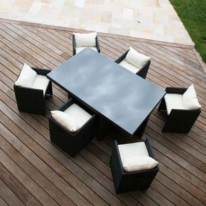 salon de jardin resine 6 places