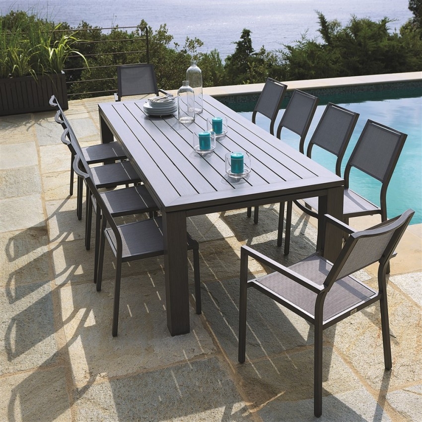 salon jardin bois promo