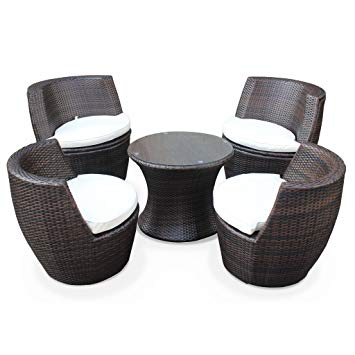 salon jardin empilable