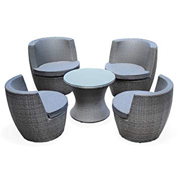 salon jardin empilable