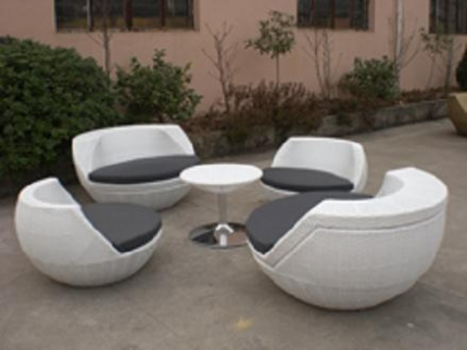 salon jardin empilable