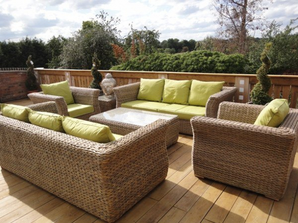 salon rotin exterieur