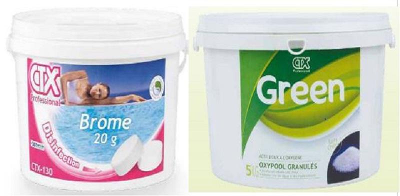 spa brome ou oxygene actif
