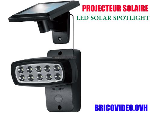 spot solaire detecteur