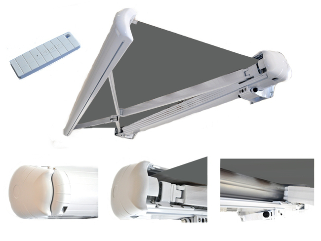 store banne manuel coffre integral - Agencement de jardin aux meilleurs