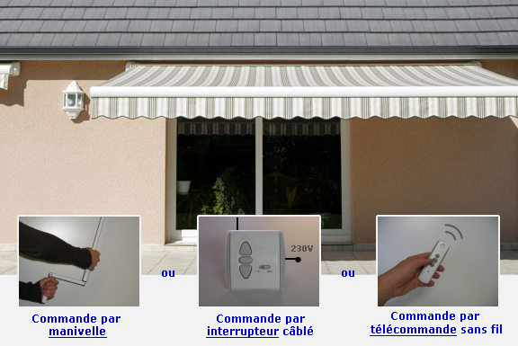 stores bannes electriques