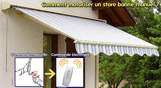 stores bannes electriques
