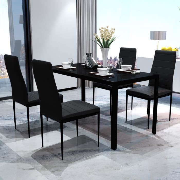 table avec chaises