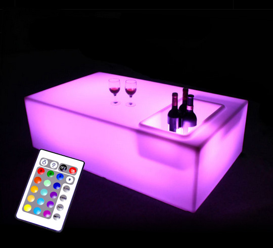 table basse exterieur led