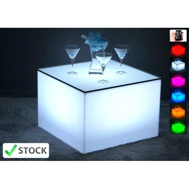 table basse exterieur led