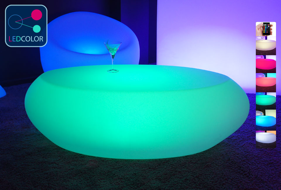 table basse exterieur led
