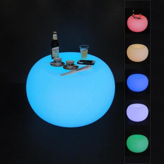 table basse exterieur led