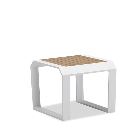 table basse salon de jardin aluminium