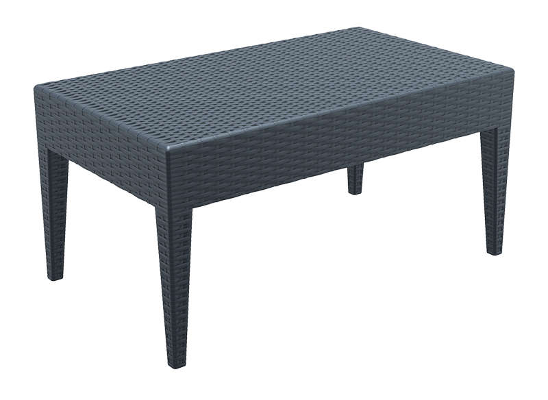 table basse salon de jardin en resine