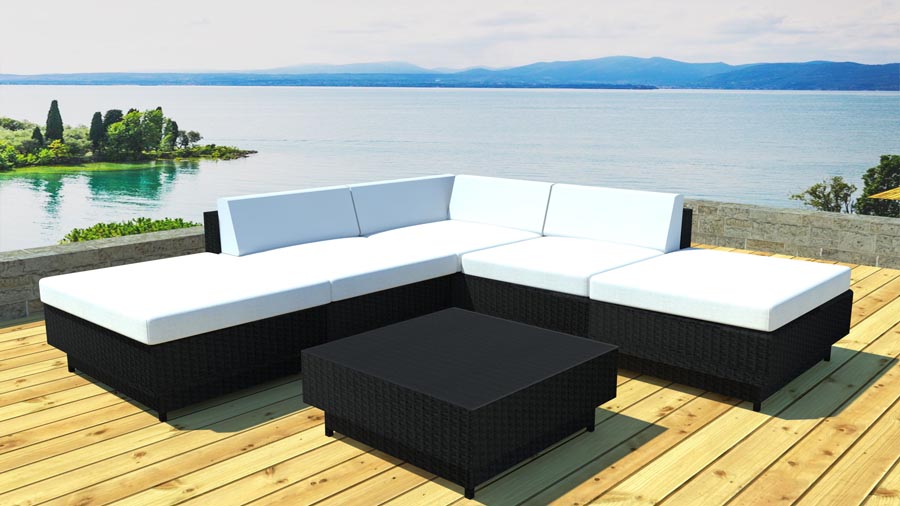 table basse salon de jardin en resine