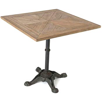 table bistrot carre