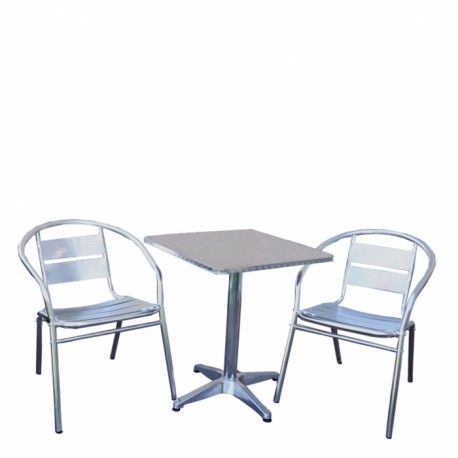 table bistrot chaises
