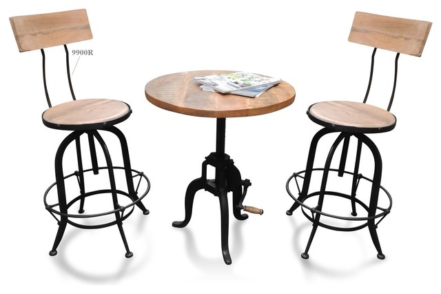 table bistrot chaises