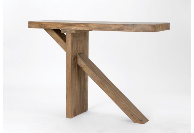 table bistrot en bois