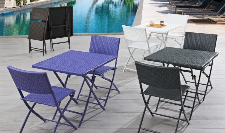 table de jardin pour 2 personnes