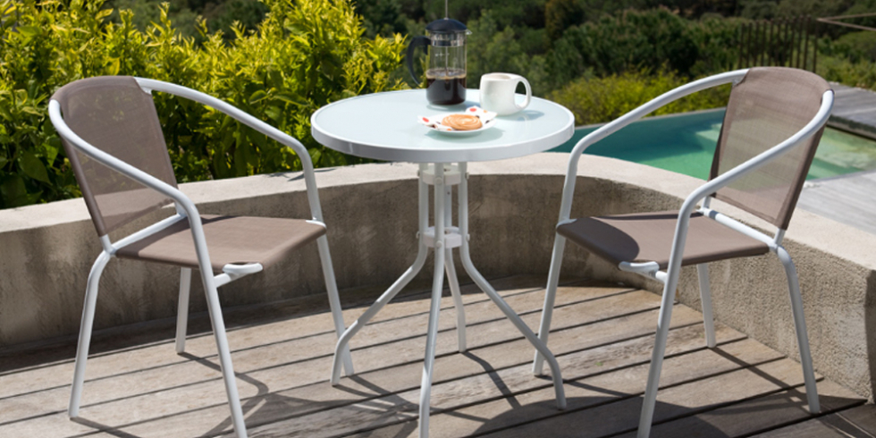 table de jardin pour 2 personnes