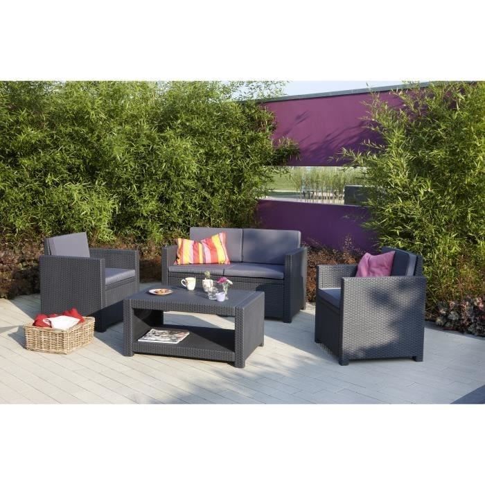 table de jardin tresse pas cher