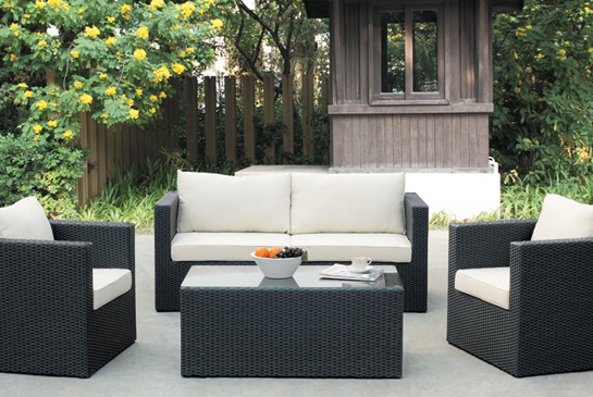 table de jardin tresse pas cher