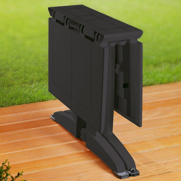 table de salon de jardin pliable
