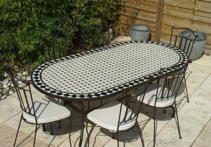 table du jardin