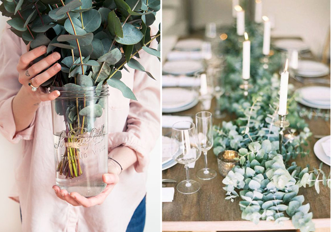 table en eucalyptus