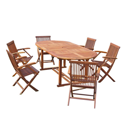 table en eucalyptus