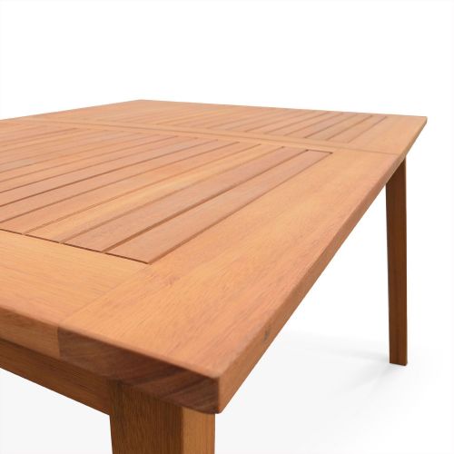 table en eucalyptus
