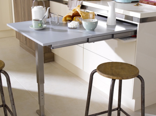 table encastrable meuble