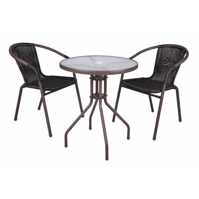 table et chaise de terrasse