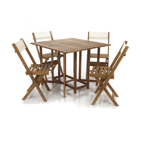 table et chaise pliante de balcon