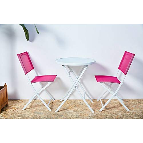 table et chaise pliante de balcon