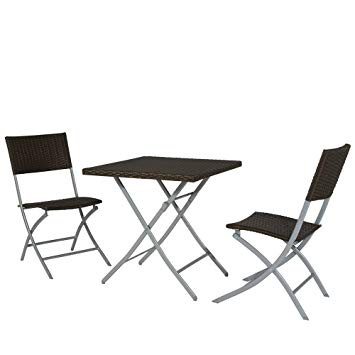 table et chaise pliante de balcon