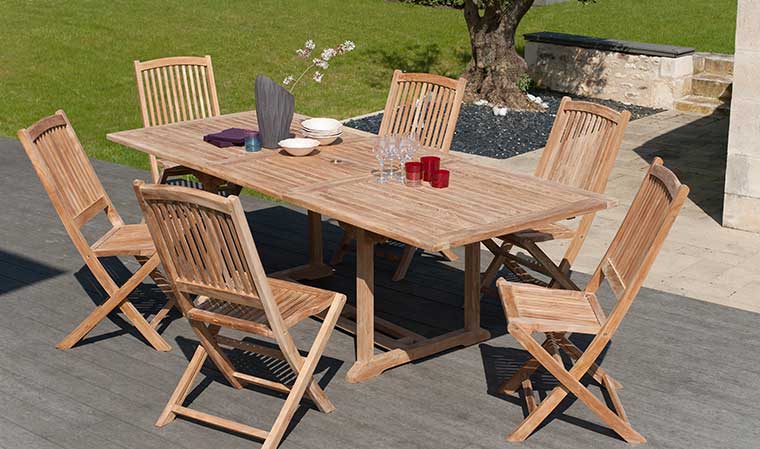 table et chaise salon de jardin - Agencement de jardin aux meilleurs prix