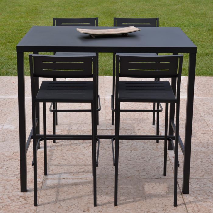 table haute de jardin