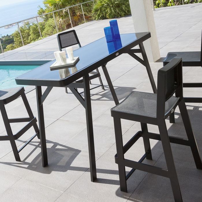 table haute de jardin