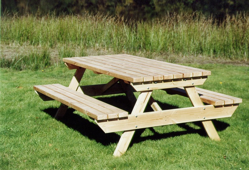 table jardin bois pas cher - Agencement de jardin aux meilleurs prix