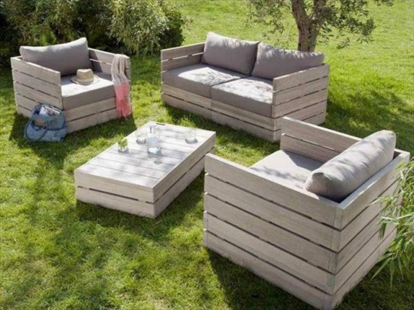 table jardin palette