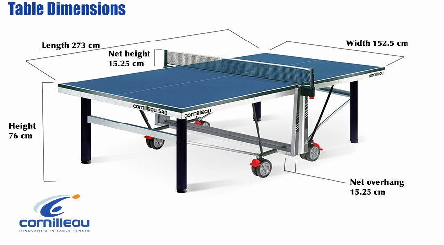 taille table de ping pong - Agencement de jardin aux meilleurs prix