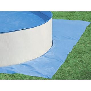 tapis de sol piscine hors sol ronde