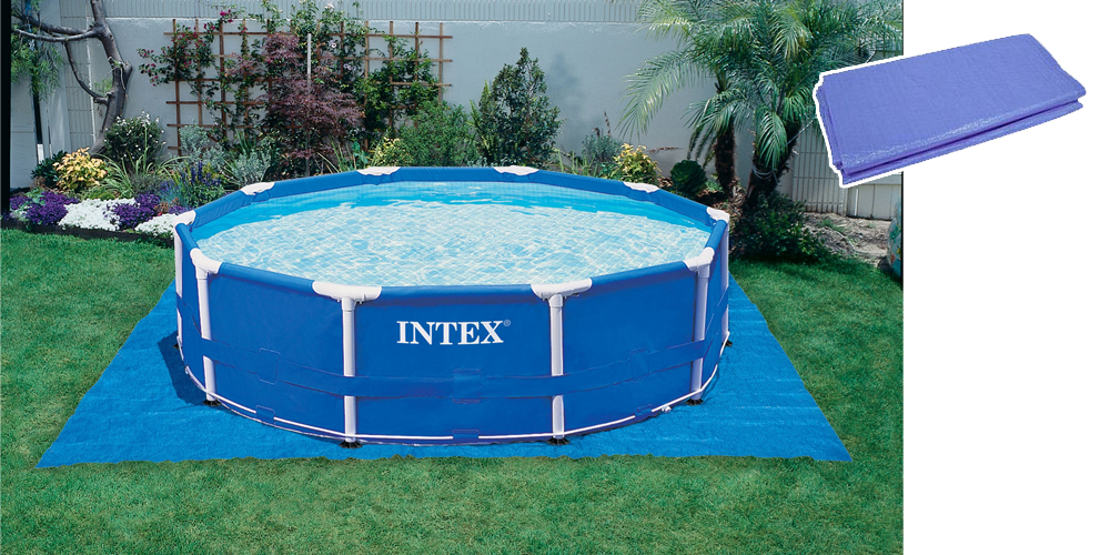 tapis de sol piscine hors sol ronde