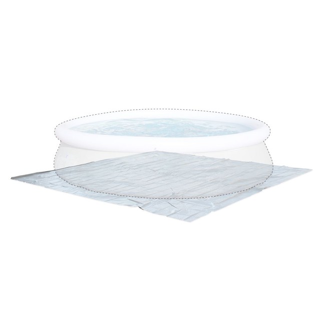 tapis de sol pour piscine autoportee