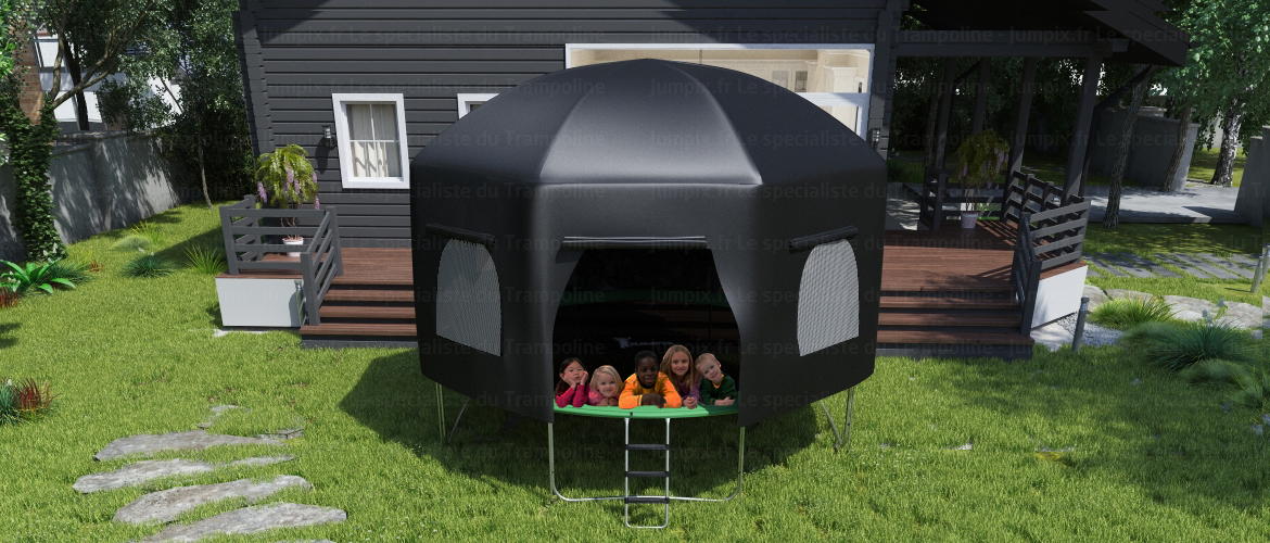 tente pour trampoline 4m30