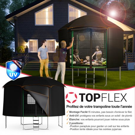 tente pour trampoline 4m30
