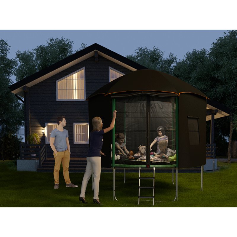 tente trampoline 4m30