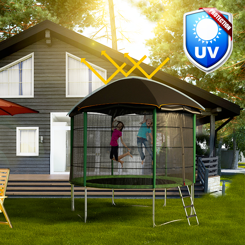 tente trampoline 4m30